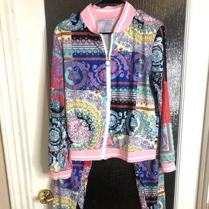 Multicolored Two Piece Set